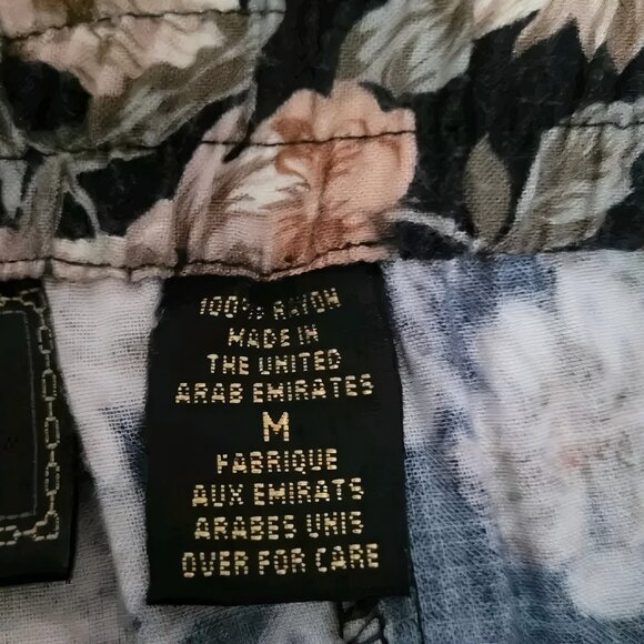 Vintage Compognie Internationale Express Floral Fairy Cottagecore Maxi Skirt M - Picture 11 of 11